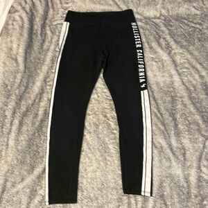 Hollister black leggings - size M